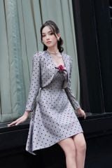 V1108 ĐẦM XÒE NGẮN 2 DÂY