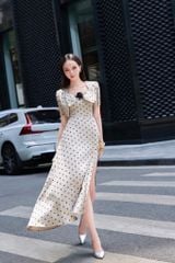 V1109 ĐẦM XÒE DÀI 2 DÂY