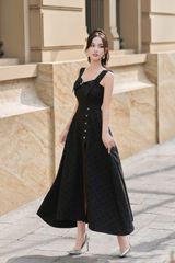 V1109 ĐẦM XÒE DÀI 2 DÂY