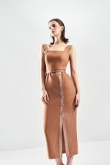 Đầm Bút Chì Hai Dây V1118