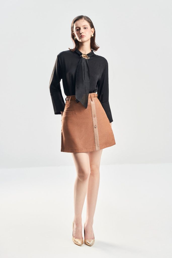 Áo Blouse Cách Điệu Cổ SM1132