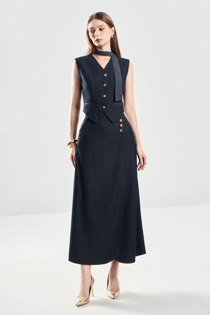 Chân Váy A Lượn Gấu CV1129