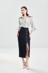 Sơ Mi Cổ Đức Tay Dài SM1131