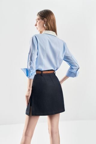 Chân Váy A Ngắn Xẻ Đùi CV1127