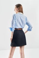 Chân Váy A Ngắn Xẻ Đùi CV1127