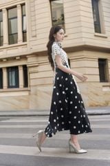 CV1116 CHÂN VÁY LỤA DÀI XẺ TÀ