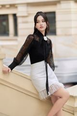 CV1113 CHÂN VÁY A REN NGẮN