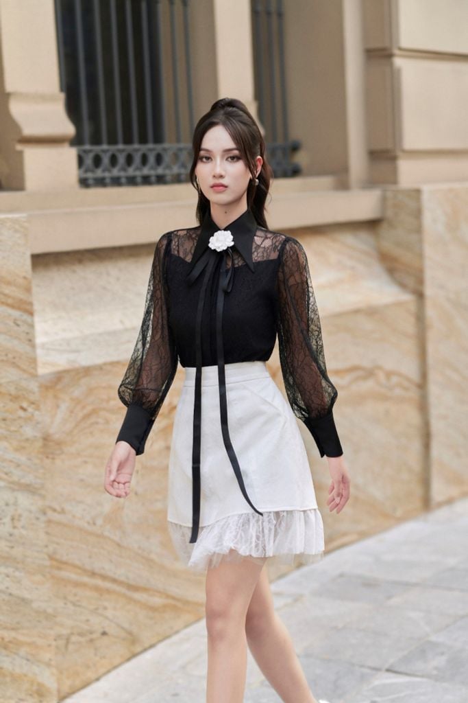 A1112 ÁO SƠ MI TAY REN DÀI