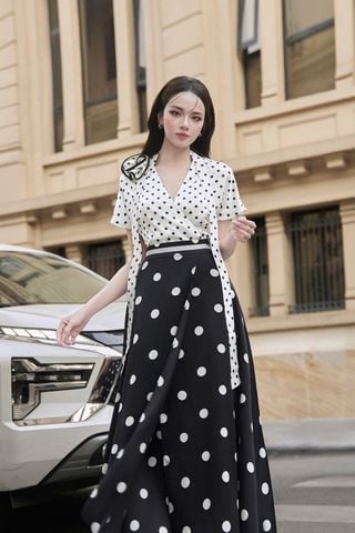 A1115 ÁO LỤA CỔ TIM