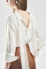 Áo Blouse Cách Điệu Cổ SM1132