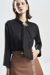 Áo Blouse Cách Điệu Cổ SM1132