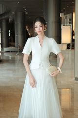 ĐẦM VESTON XẾP LY NHUYỄN CV0005