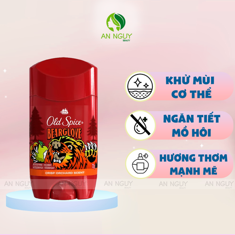 Sáp Khử Mùi Old Spice Giảm Tiết Mồ Hôi 73g (Hàng Mỹ Nhập Khẩu)