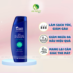 Dầu Gội Xả Trị Gàu Head & Shoulders 2 In 1 Clinical Strength Giảm Ngứa Chuyên Sâu 400ml