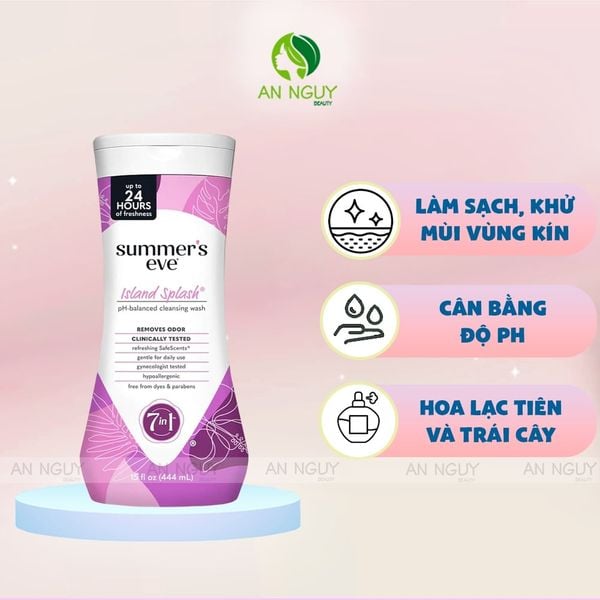Dung Dịch Vệ Sinh Phụ Nữ Summer's Eve 444ml