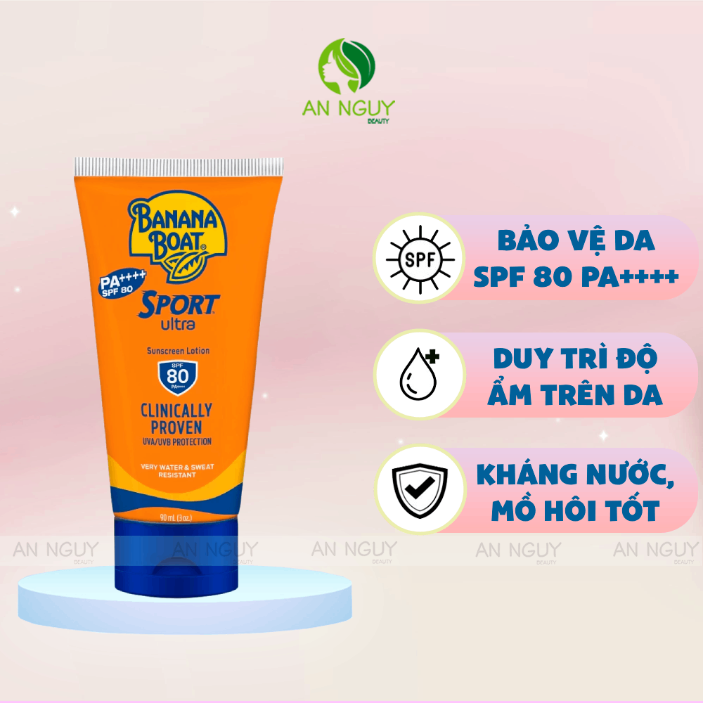 Kem Chống Nắng Thể Thao Banana Boat Sport Ultra Sunscreen Lotion 90ml