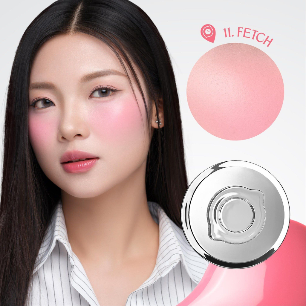 Má Hồng Thuần Chay Dạng Cushion Lemonade Mirror Mirror Blush Cushion 8g
