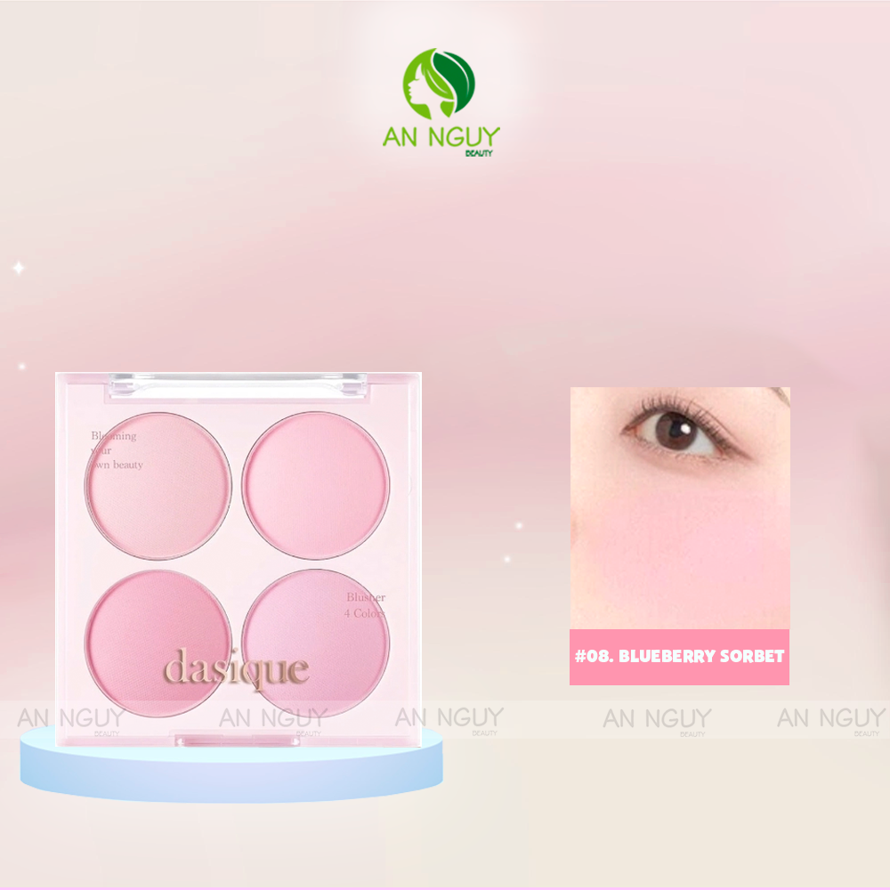 Phấn Má Hồng 4 Ô Dasique Blending Mood Cheek