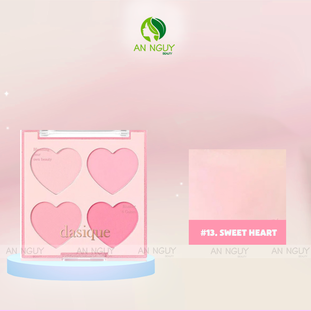 Phấn Má Hồng 4 Ô Dasique Blending Mood Cheek