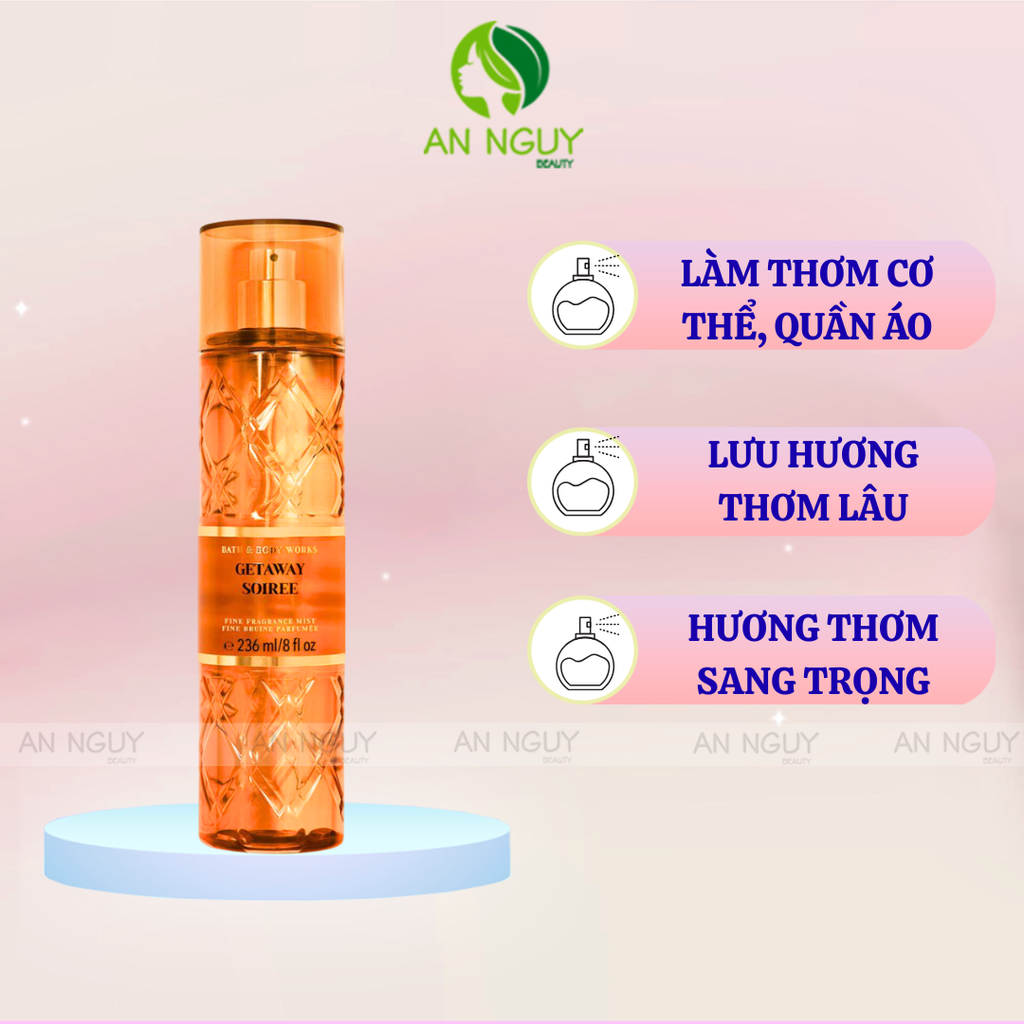 Xịt Thơm Bath & Body Works Fine Fragrance Mist Fine Bruine Parfumee 236ml (Hàng Công Ty)