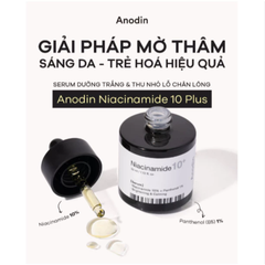 Tinh Chất Anodin Niacinamide 10 Plus Serum Làm Trắng, Thu Nhỏ Lỗ Chân Lông 33ml