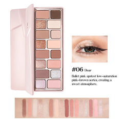 Bảng Phấn Mắt 16 Ô Qianyan Cheeryep True Colors Staring 14.5g