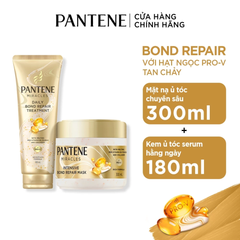 Kem Xả Ủ Tóc Pantene Miracles Bond Repair With Melting Pro-V Pearls Phục Hồi Liên Kết Tóc