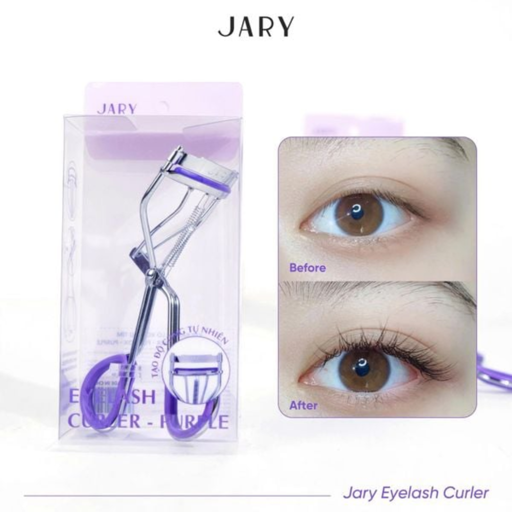 Kẹp Bấm Mi Lò Xo Jary Eyelash Curler - Màu Tím