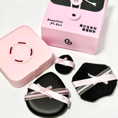 Bộ Bông Mút Cô Gái Guoxiaoniu Magical Girl Series - Leilei Mini Powder Puff Set