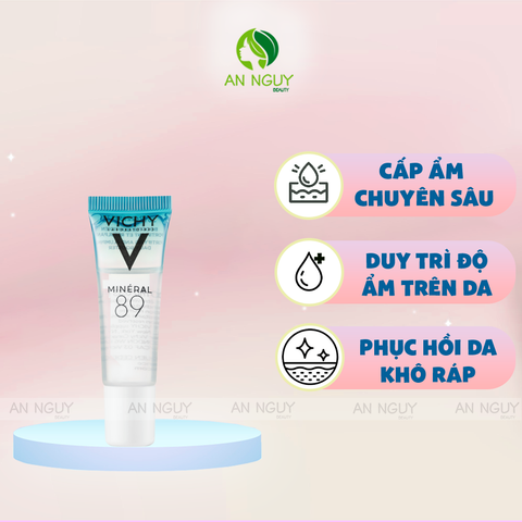 Tinh Chất Vichy Mineral 89 Serum Khoáng Cô Đặc, Phục Hồi Da Chuyên Sâu