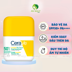 Sữa Chống Nắng CeraVe Invisible Dry Touch Fluid Sunscreen SPF 50+ PA++++ Kiểm Soát Dầu 50ml