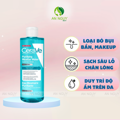 Nước Tẩy Trang Cerave Micellar Water Làm Sạch Da Hiệu Quả 400ml