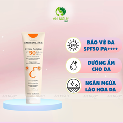 Kem Chống Nắng Embryolisse Crème Solaire SPF50 PA++++ Chống UV Phổ Rộng 100ml