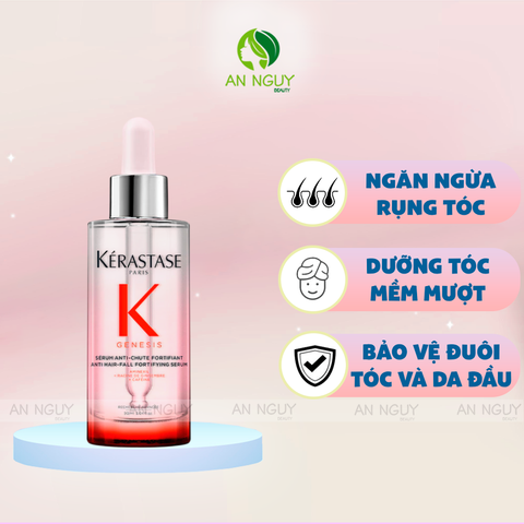 Dưỡng Tóc Kerastase Paris Genesis Anti Hair-Fall Fortifiant Serum Chống Gãy Rụng, Dành Cho Da Đầu 90ml