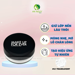 Phấn Phủ Bột Make Up For Ever HD Skin Perfecting Loose Powder Mỏng Nhẹ Che Phủ Khuyết Điểm 8.5g