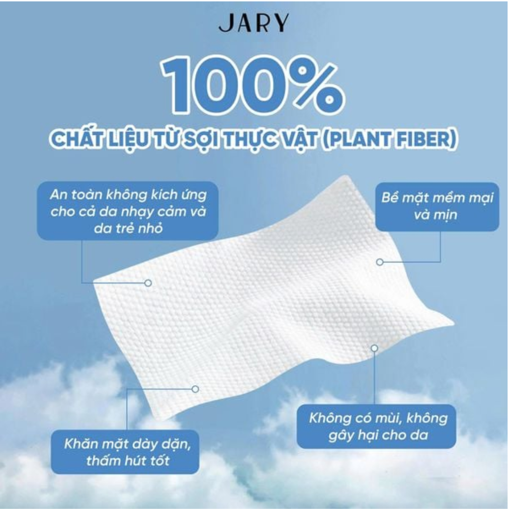 Khăn Mặt Dùng Một Lần Jary Disposable Face Towel