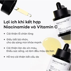Tinh Chất Anodin Niacinamide 10 Plus Serum Làm Trắng, Thu Nhỏ Lỗ Chân Lông 33ml