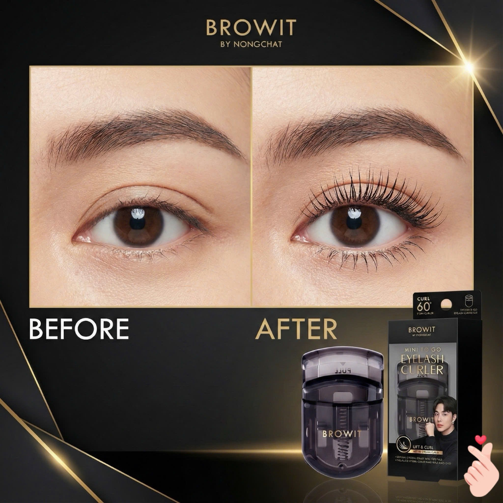 Kẹp Bấm Mi Browit Mini To Go Eyelash Curler