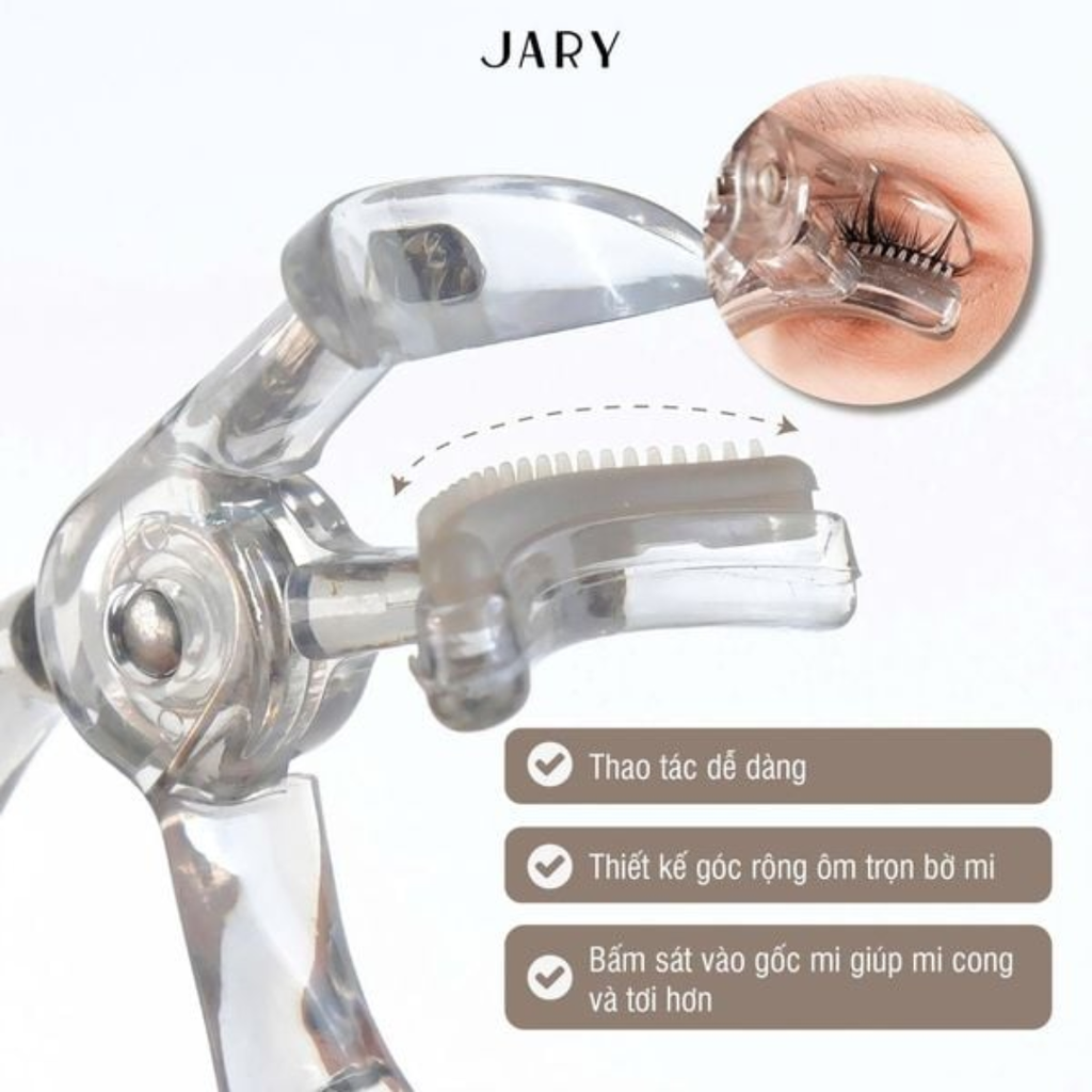 Kẹp Bấm Mi Răng Cưa Jary Serrated Eyelash Curler
