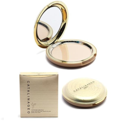 Phấn Phủ Geo CatalinaGeo Golden Pact Hộp Vàng 22gr