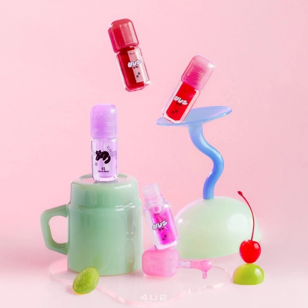 Son Bóng 4U2 Lip Oil - pH Color Changing Formula 3.8g