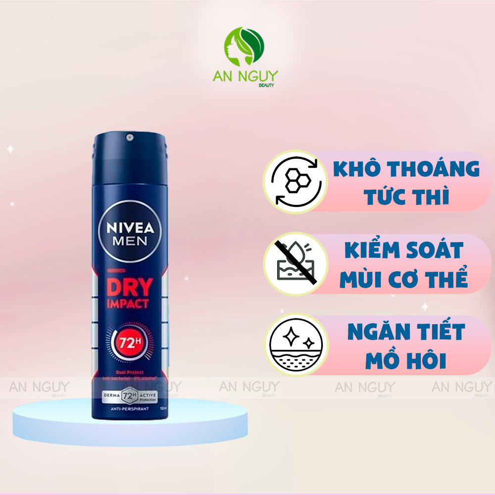 Xịt Ngăn Mùi Nivea Men 150ml