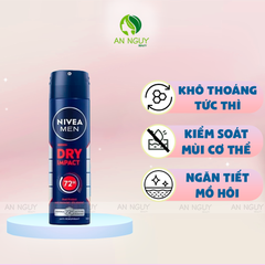 Xịt Ngăn Mùi Nivea Men 150ml
