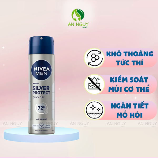 Xịt Ngăn Mùi Nivea Men 150ml