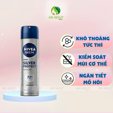 Xịt Ngăn Mùi Nivea Men 150ml