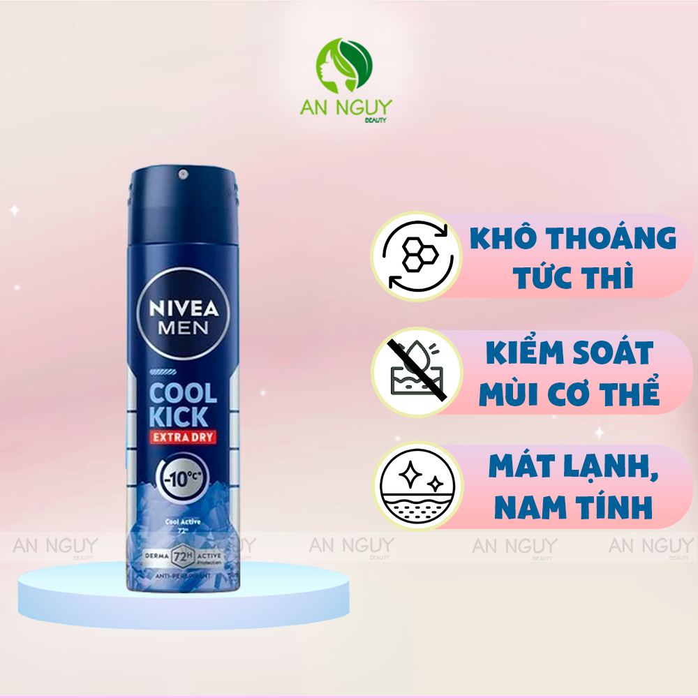 Xịt Ngăn Mùi Nivea Men 150ml