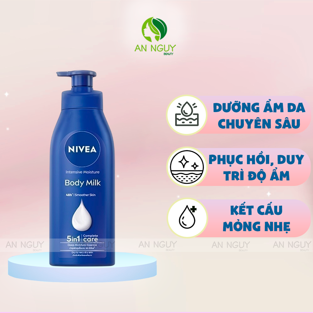 Sữa Dưỡng Thể Nivea Rich Nourishing Body Milk Dưỡng Ẩm Chuyên Sâu