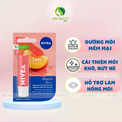 Son Dưỡng Môi Nivea Caring Lip Balm 4.8g