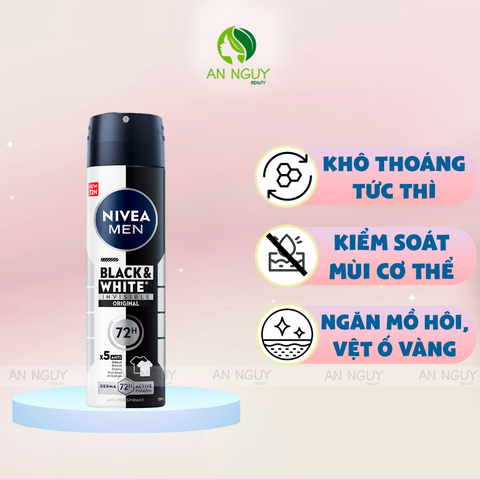 Xịt Ngăn Mùi Nivea Men 150ml