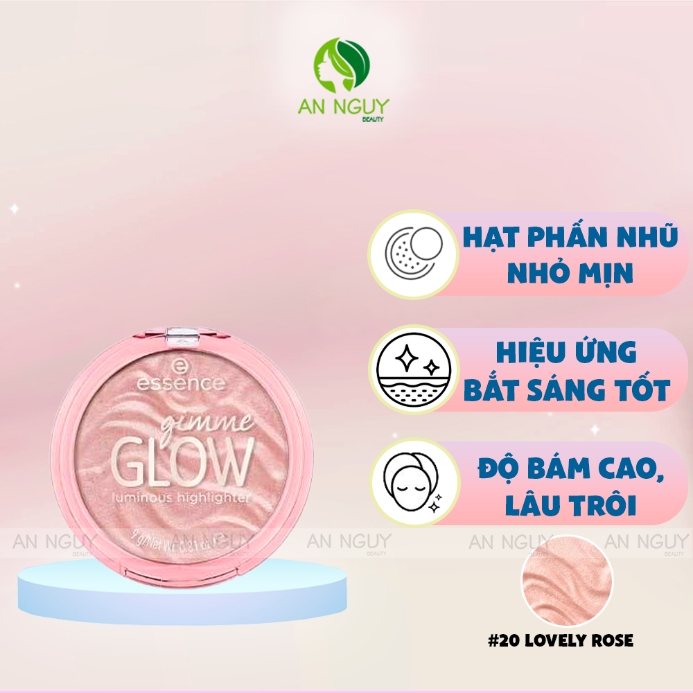 Phấn Bắt Sáng Essence Gimme Glow Luminous Highlighter 9g
